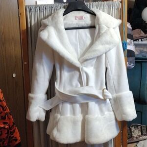 Blingor faux fur jacket